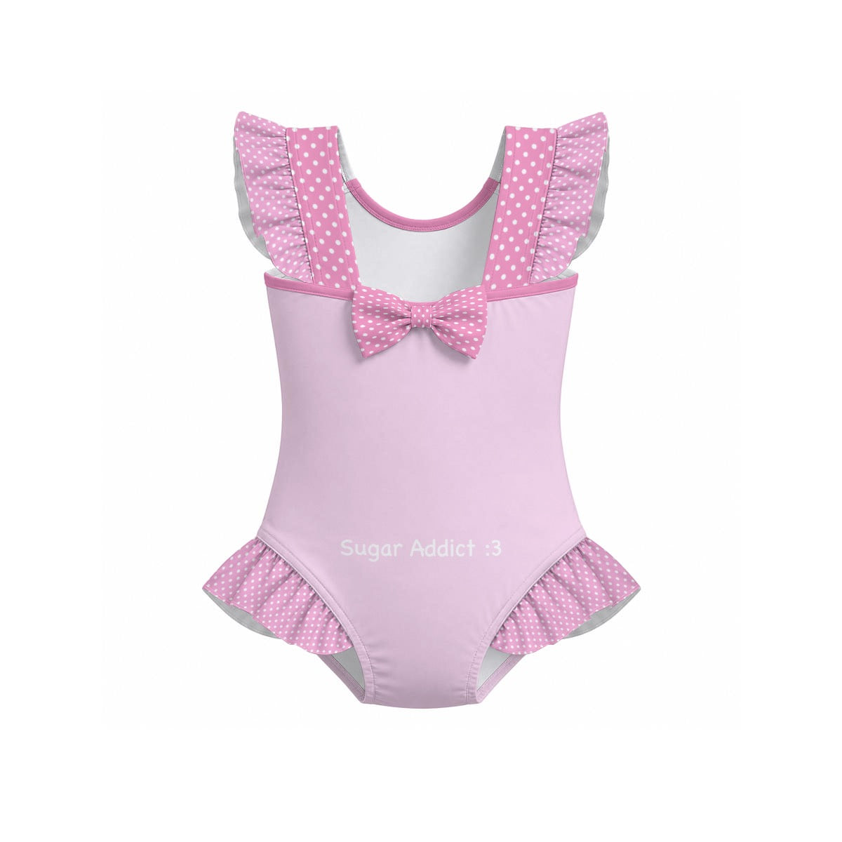 Pink Clover One piece Ruffle Swimsuit- Junior's Sizing