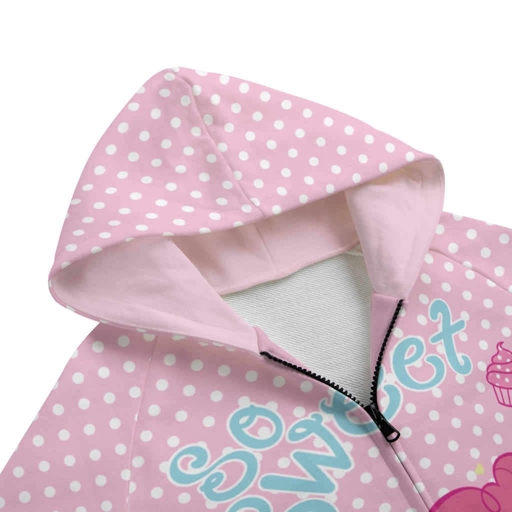 Pinkie Pie's So Sweet Polka Dot Hoodie- Cotton