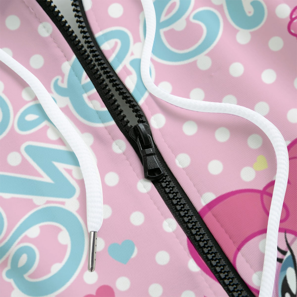 NEW Pinkie HORSE So Sweet polka dot zip up- cotton/ poly/ elastane