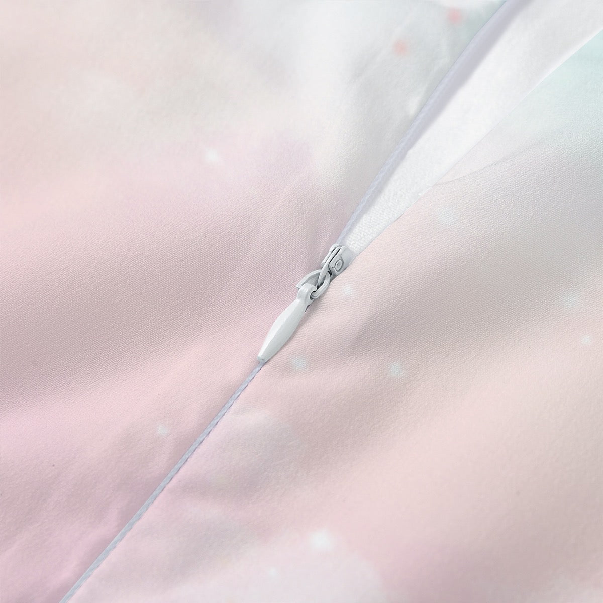 Pastel Rainbow Fairycore Chiffon Maxi Dress
