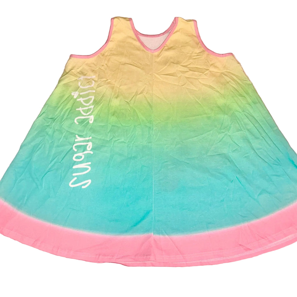 It's Ruff Being This Cute Flowy Top- Junior Sizing