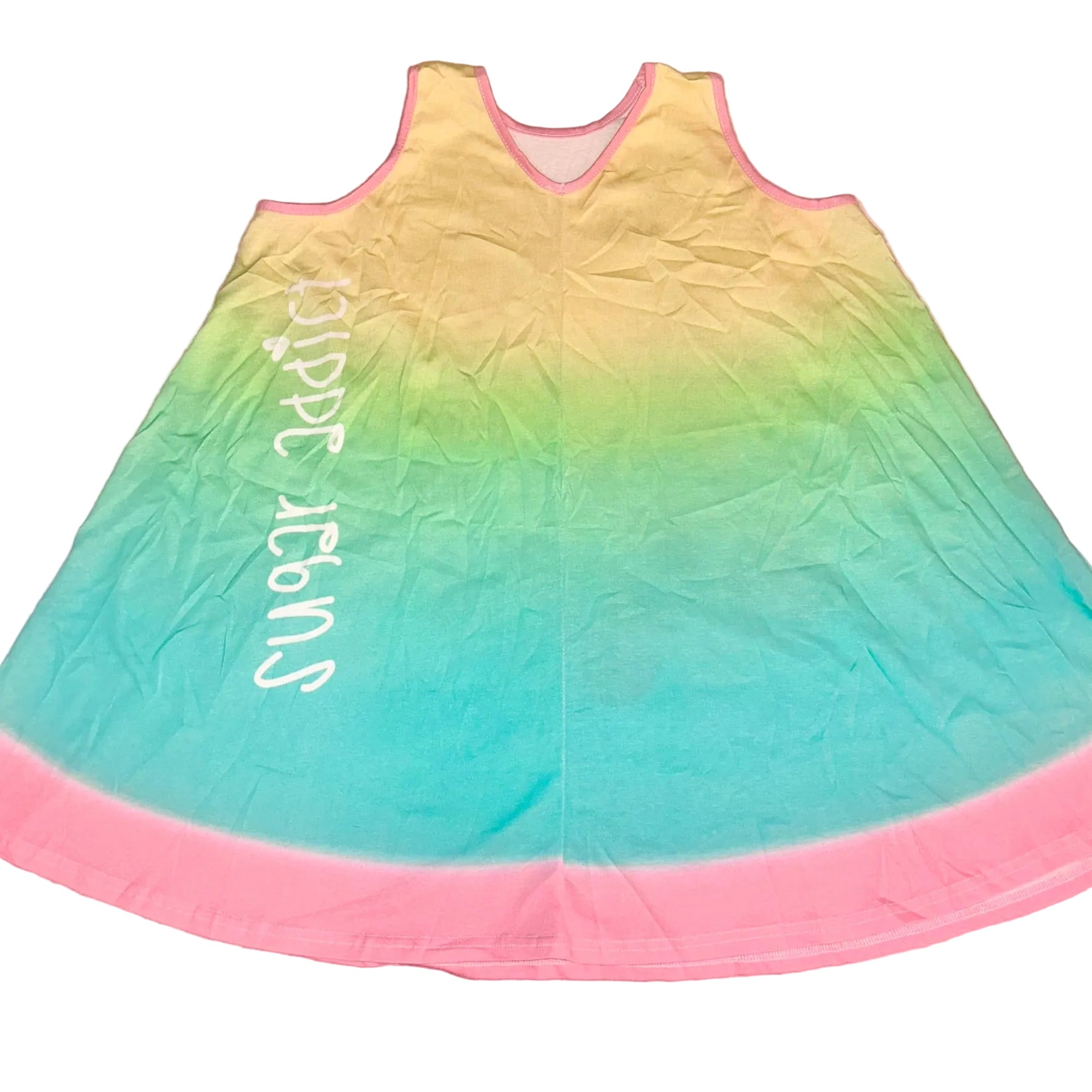 It's Ruff Being This Cute Flowy Top- Junior Sizing