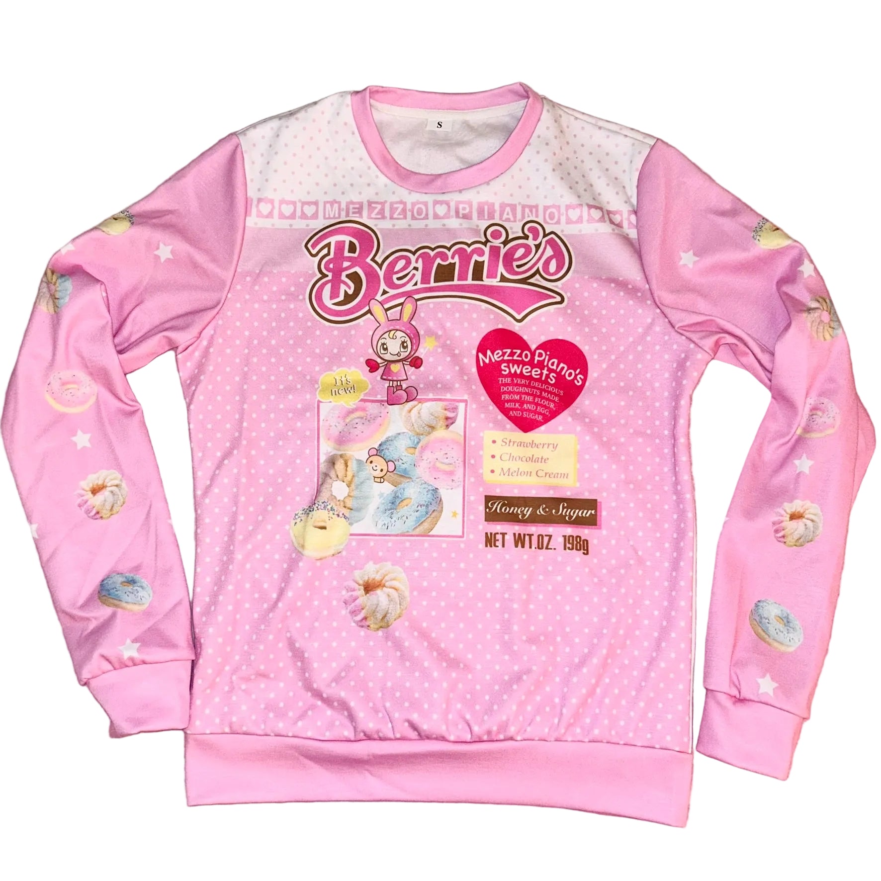 Berrie's Doughnut Sweatshirt Pink ver.