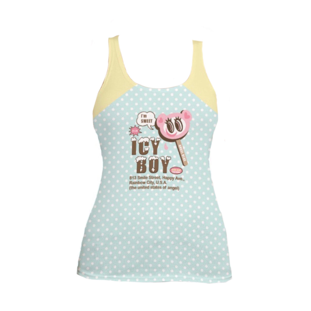 Icy Boy Polka Dot Cutecore Tank